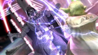 Illustration for article titled First Official SCIV Yoda/Darth Vader Fighting Screens